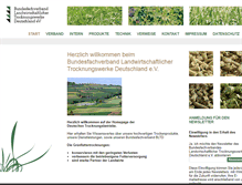 Tablet Screenshot of bltd-trockengruen.de